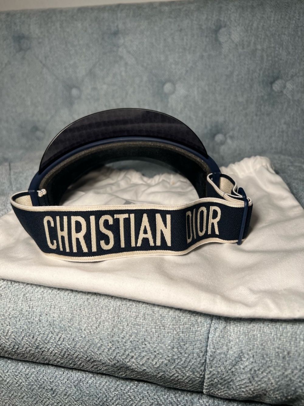 Dior UNISEX DiorClub V1U DiorOblique Visor - Picture 7 of 12